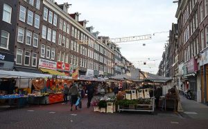 Albert Cuyp Market in Amsterdam