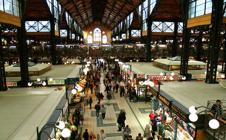 Central Market Hall in Budapest