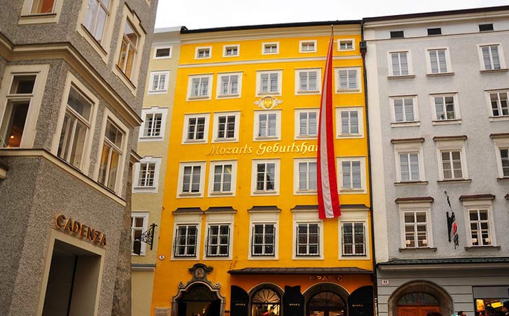 Mozart's House in Salzburg