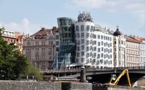 The Dancing house in Prague