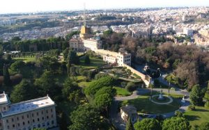 Vatican Gardens view